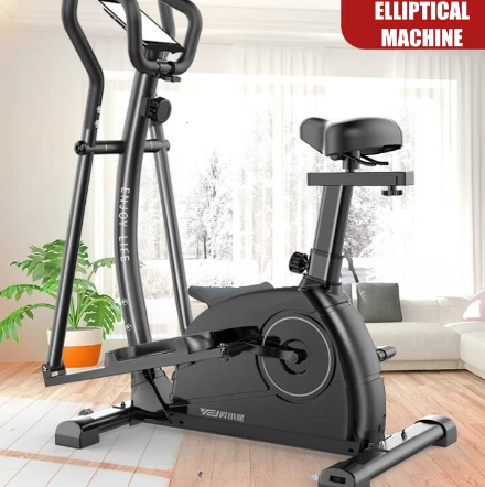 STEPPER BIKE Equipement de fitness polyvalent pour la maison, 3 en 1  marcheur stepper et vélo elliptique.