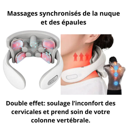 Masseur thérapeutique pour cervicales et cou - relaxation et bien-être