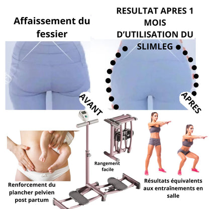 SLIMLEG TRAINER, votre entraîneur des jambes par excellence.