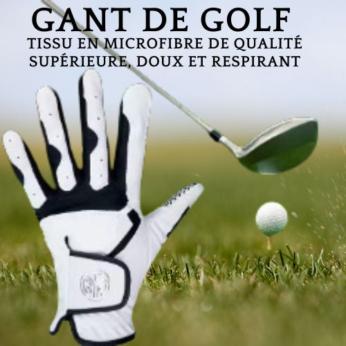 Gant de Golf en microfibre de qualité supérieure