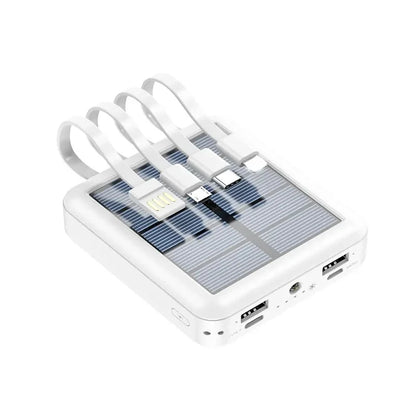 MINI CHARGEUR SOLAIRE POUR SMARTPHONE AVEC 4 SORTIES